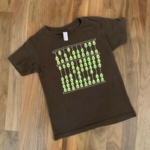 Avocado Abacus Tshirt - American Apparel - Size 6